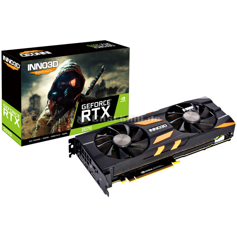 INNO 3D GeForce RTX 2070 TWIN X2 8 GB DDR6