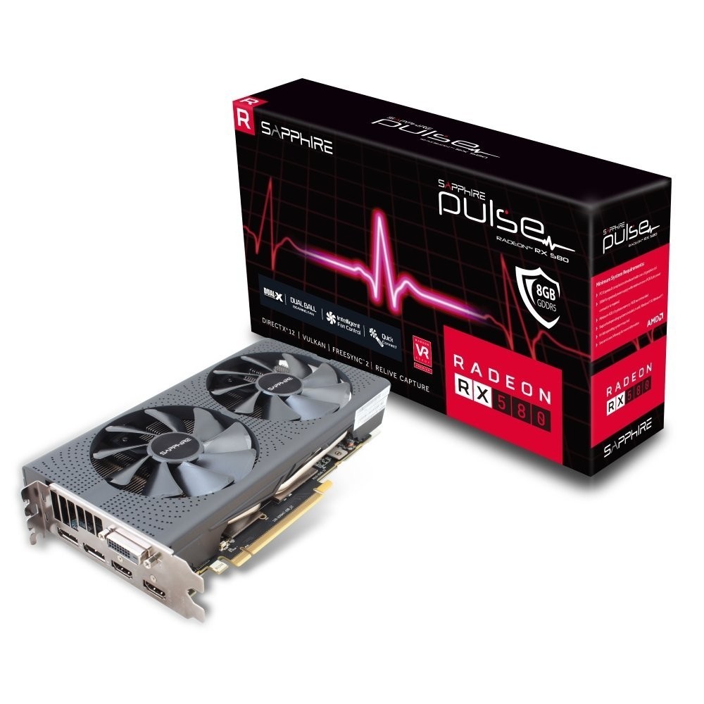 Sapphire Radeon RX 580 8 GB DDR5