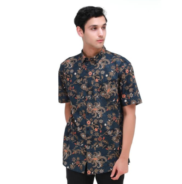 Batik Cotton Rich Navy dari M231