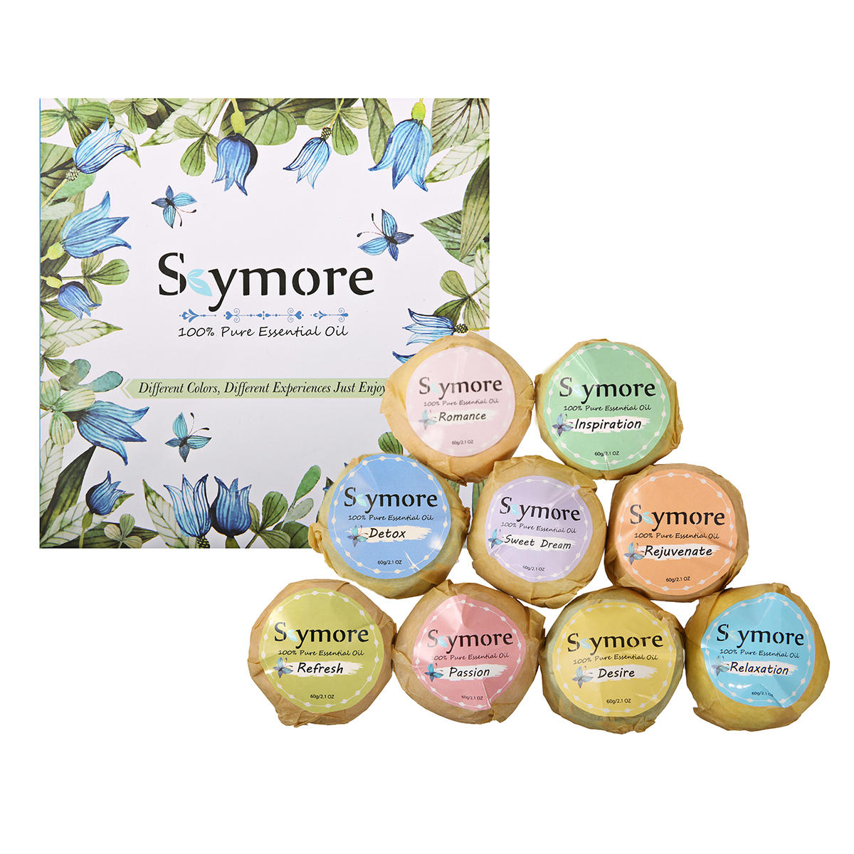 Skymore 9PCS Bath Bomb Gift Set