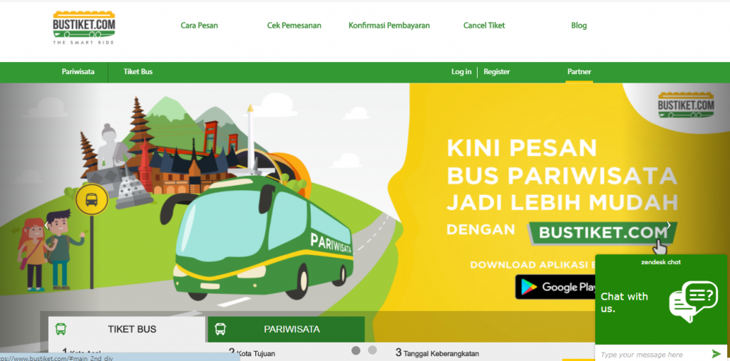 tiket bus online