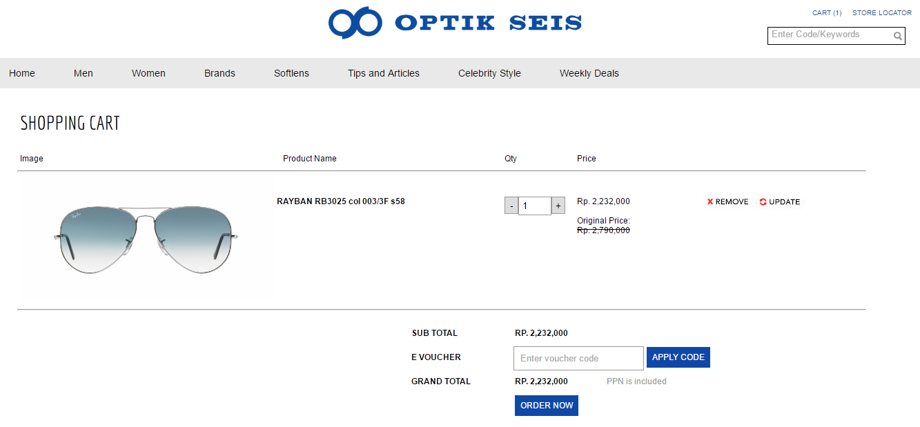 Diskon Optik Seis